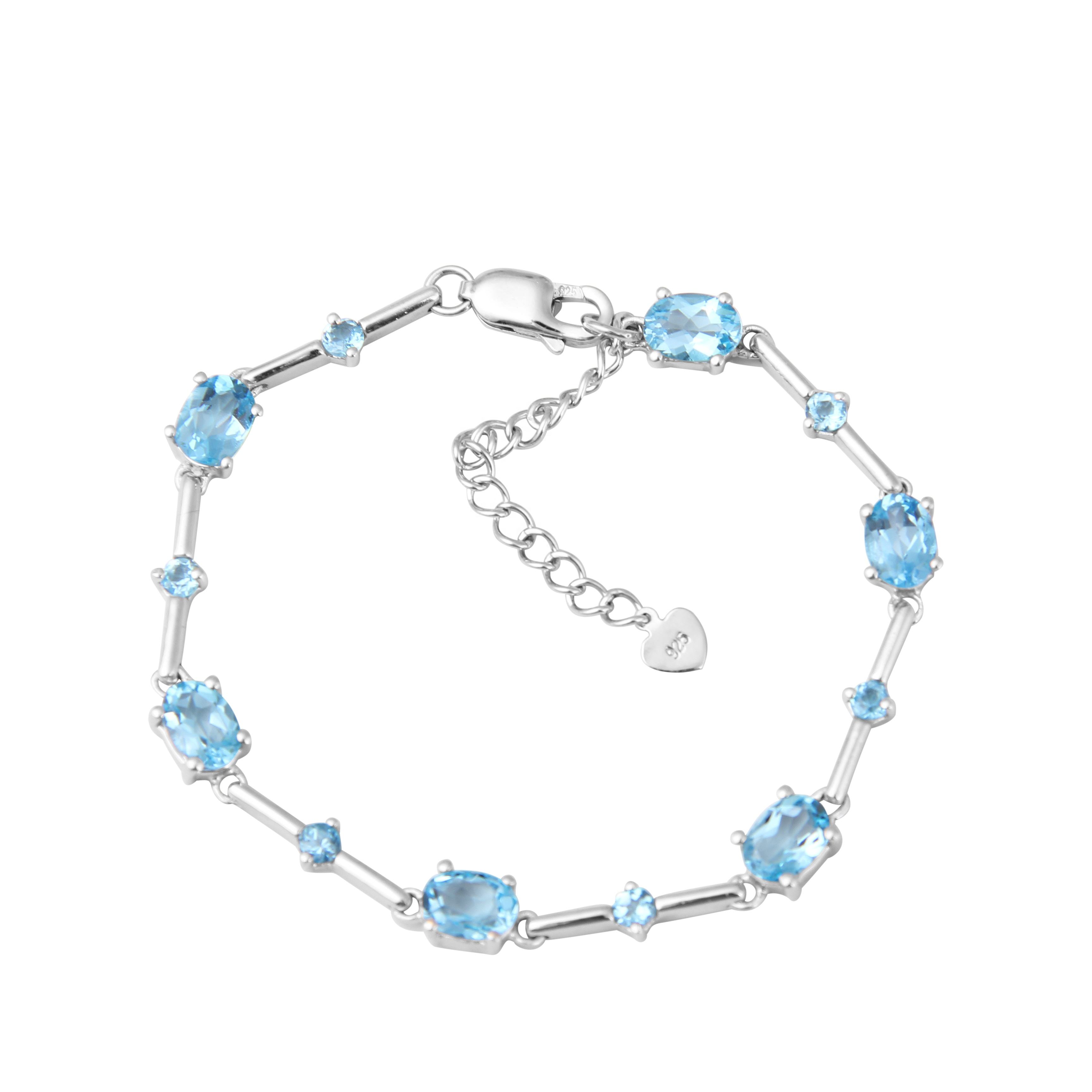 Blue Topaz Bracelet