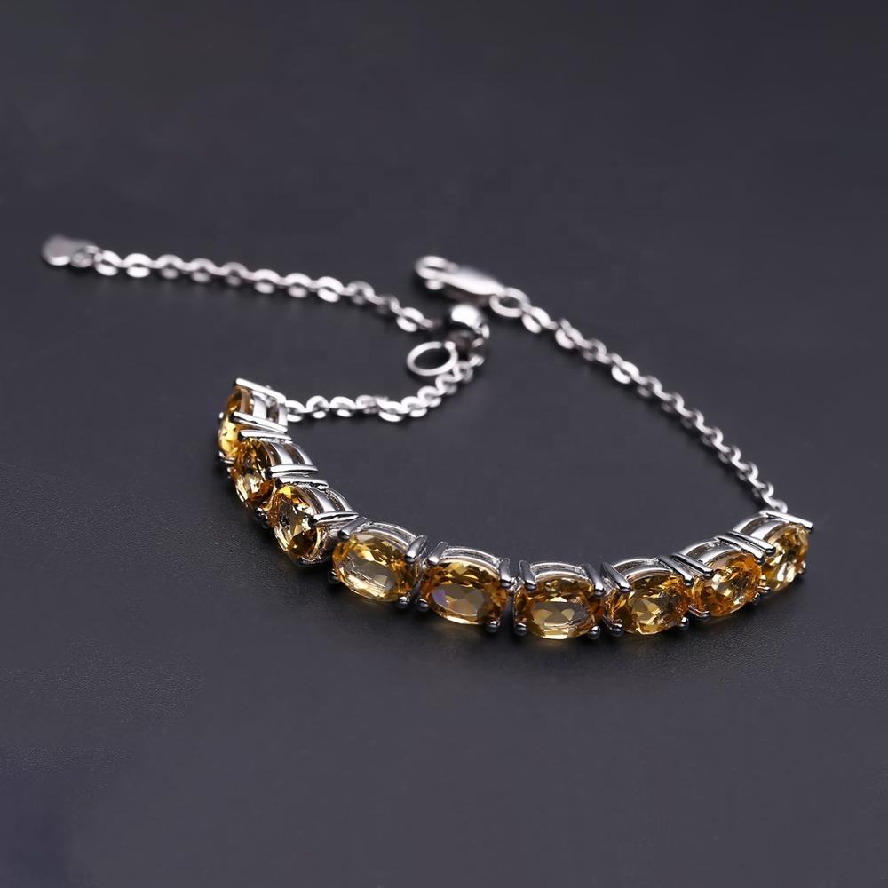 Yellow Citrine Bracelet
