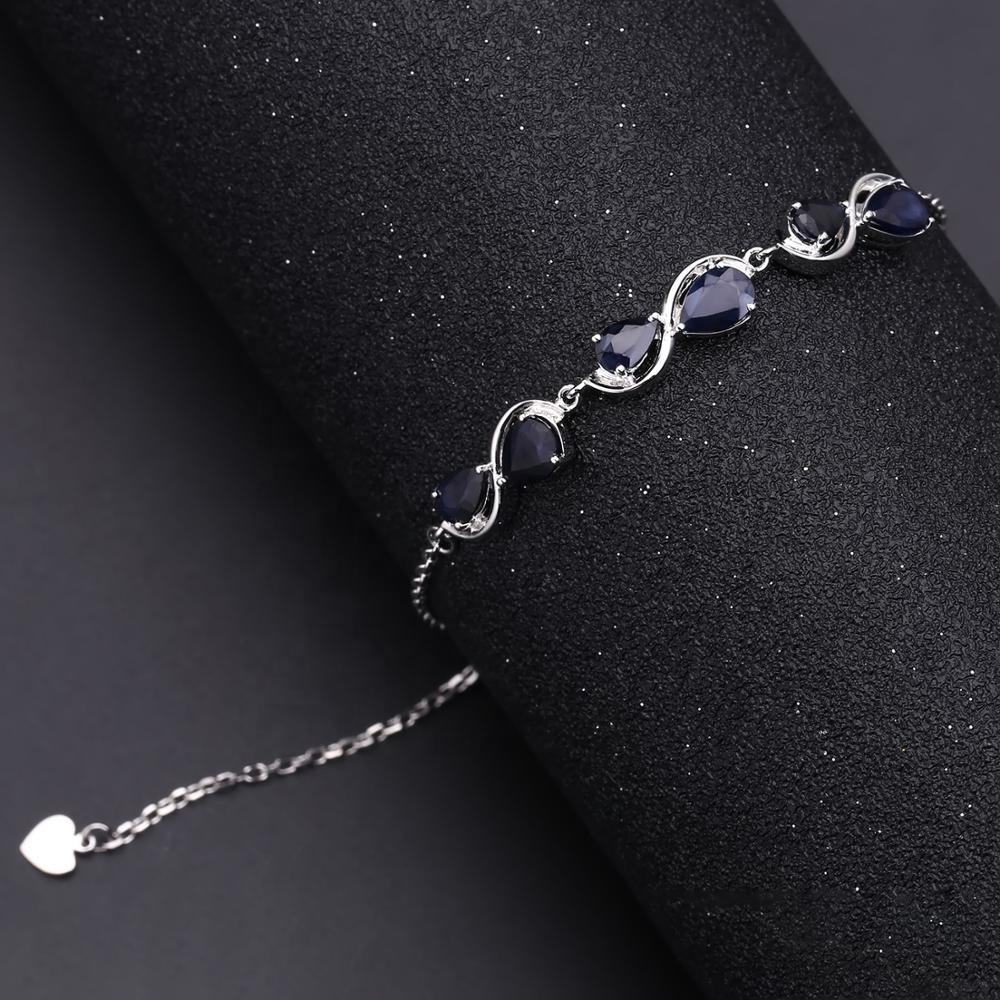 Sapphire Silver Bracelet