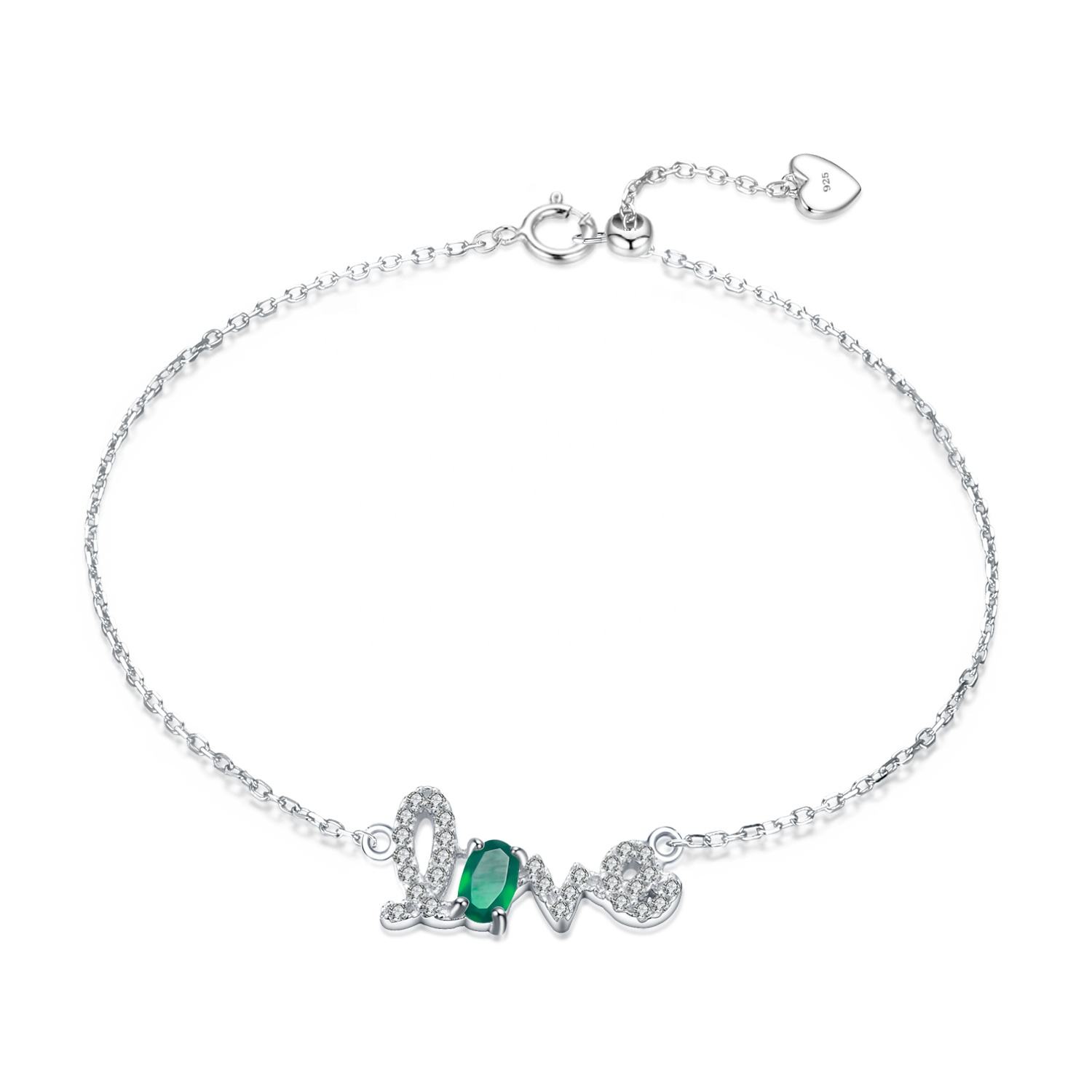 Elegant Sterling Silver Bracelet