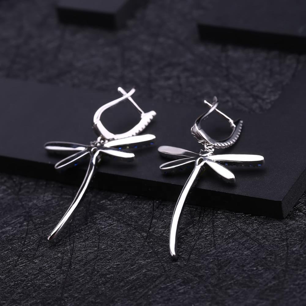Sterling Silver Dragonfly Earrings