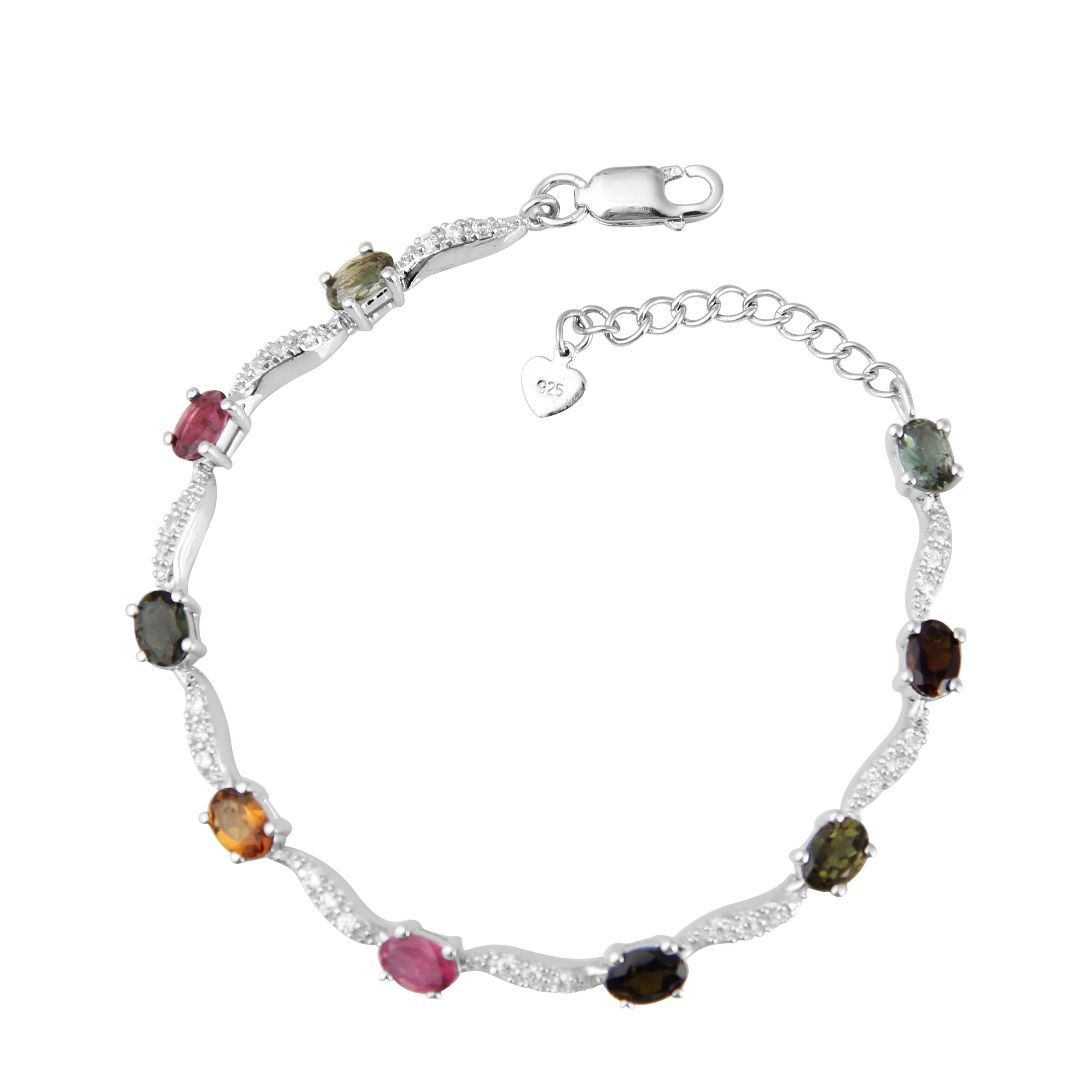 Natural Tourmaline Bracelet