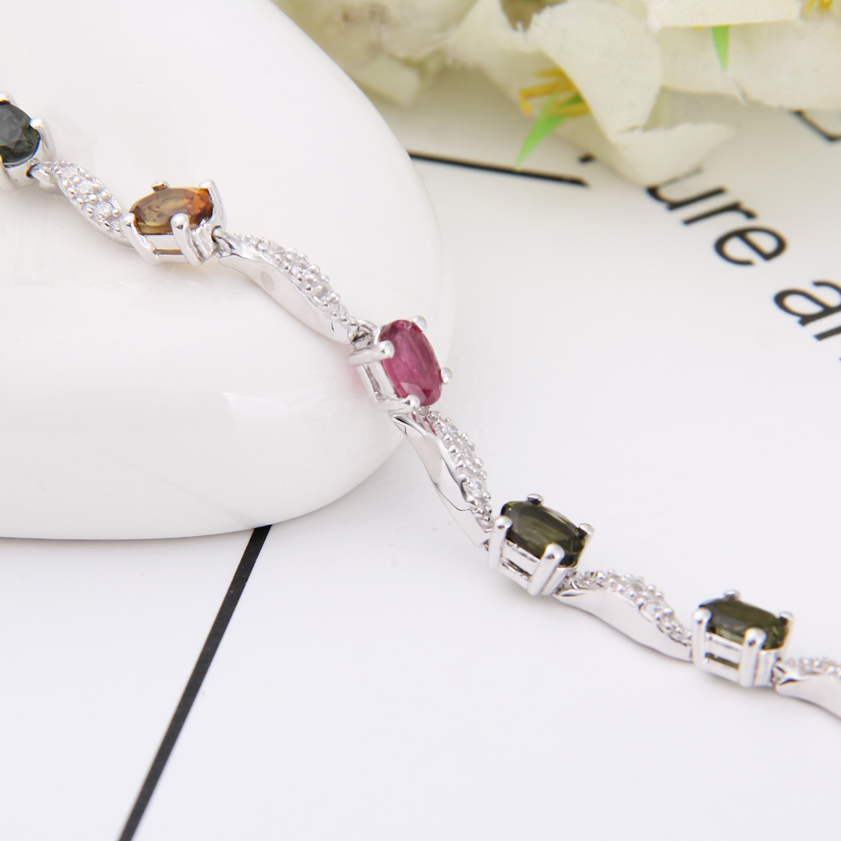 Natural Tourmaline Bracelet