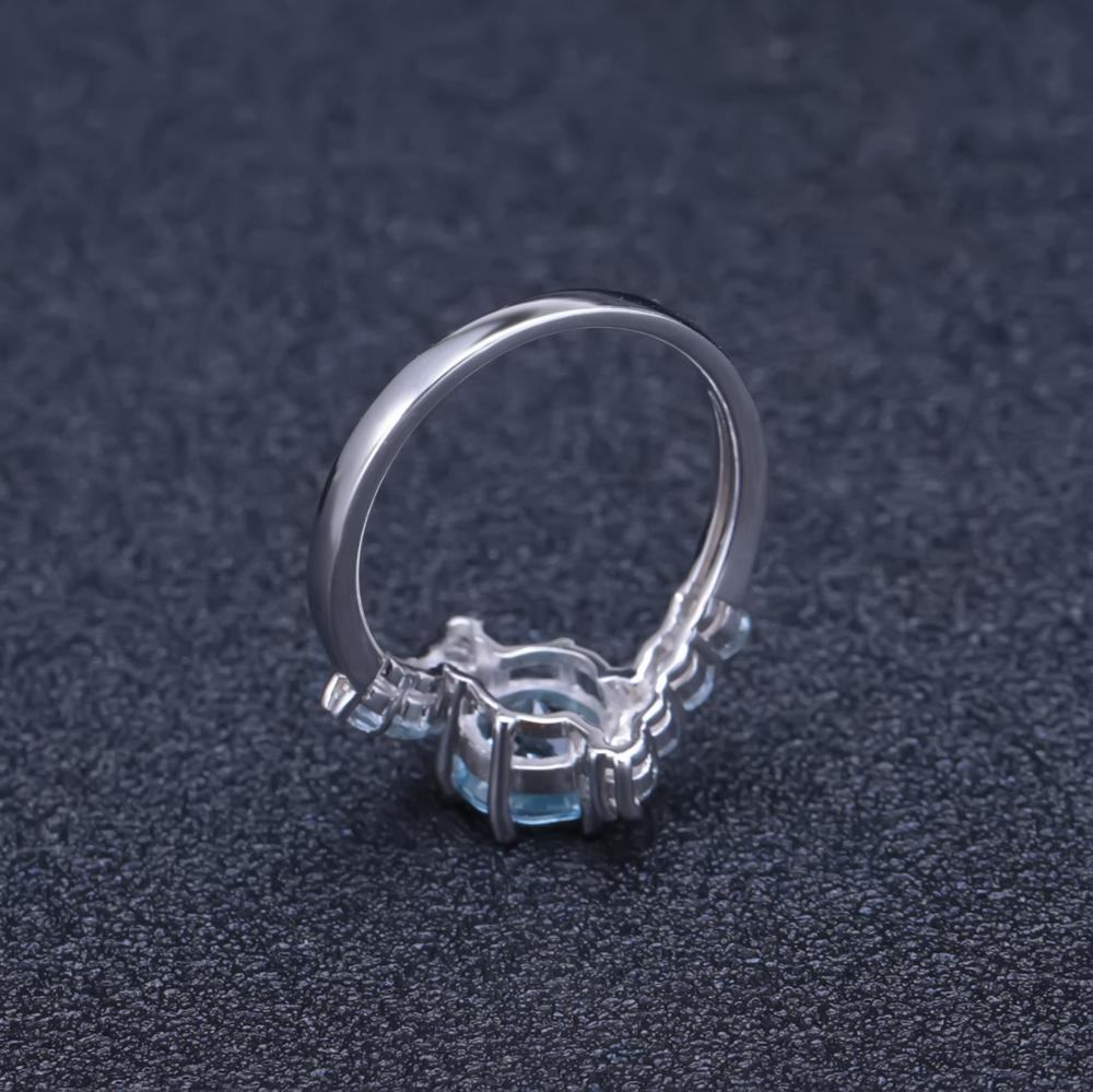 Sky Blue Topaz Ring