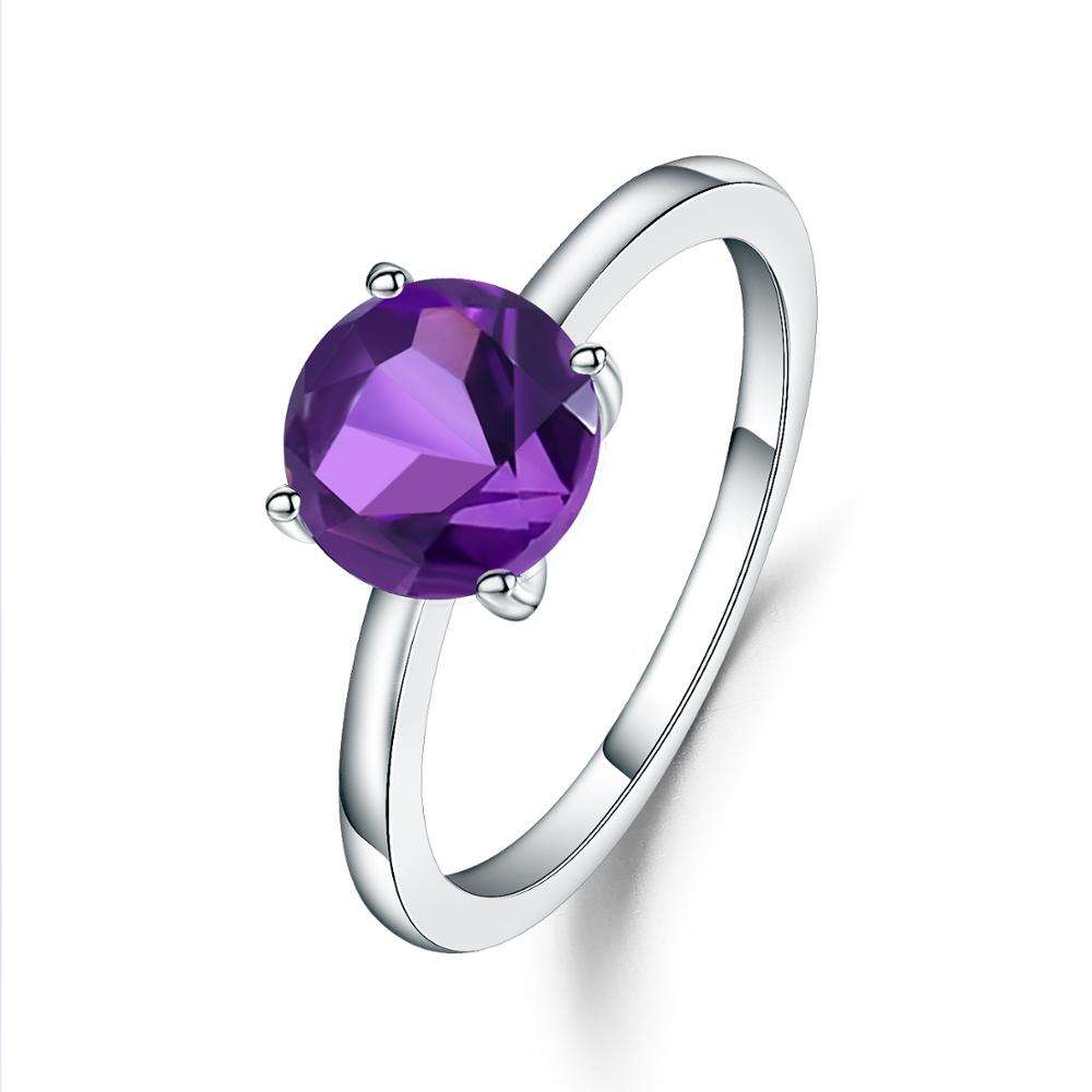 Sterling Silver Amethyst Ring