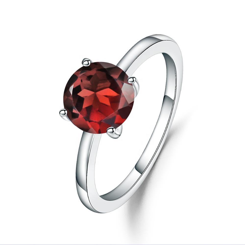 Natural Garnet Ring