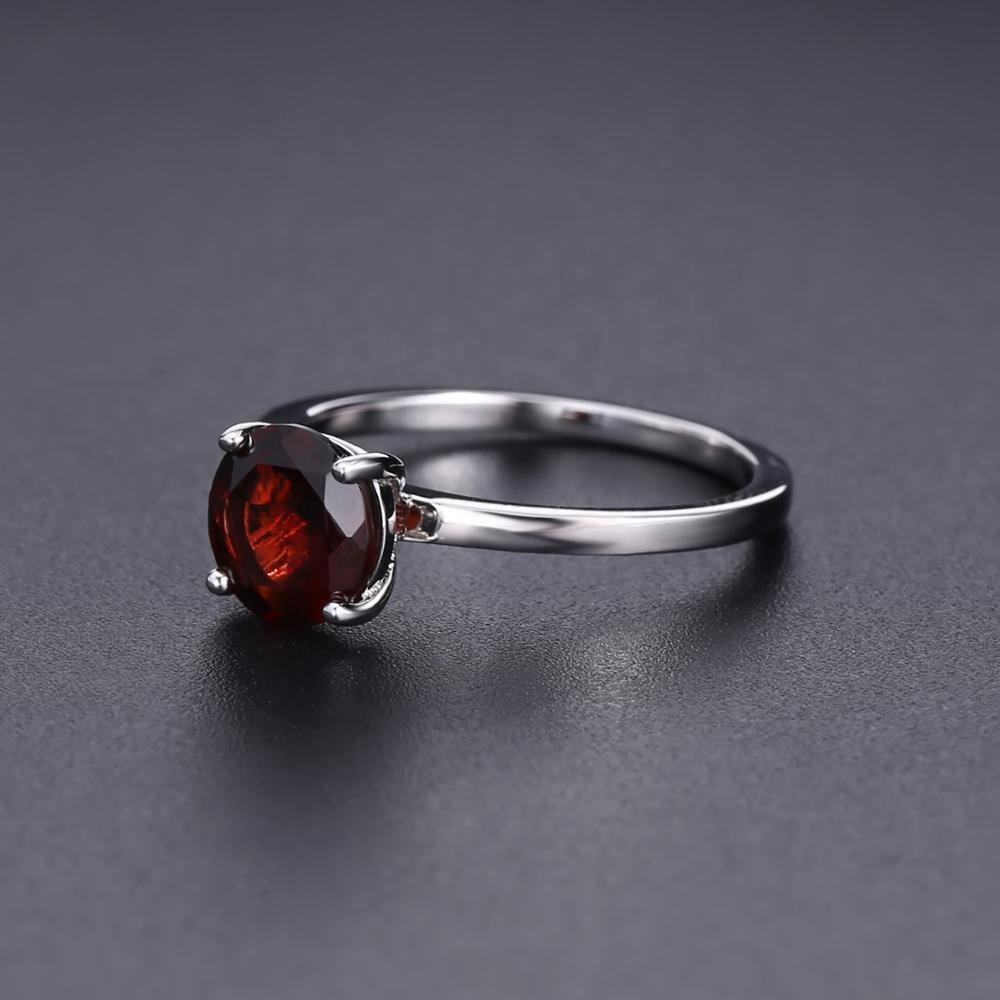 Natural Garnet Ring