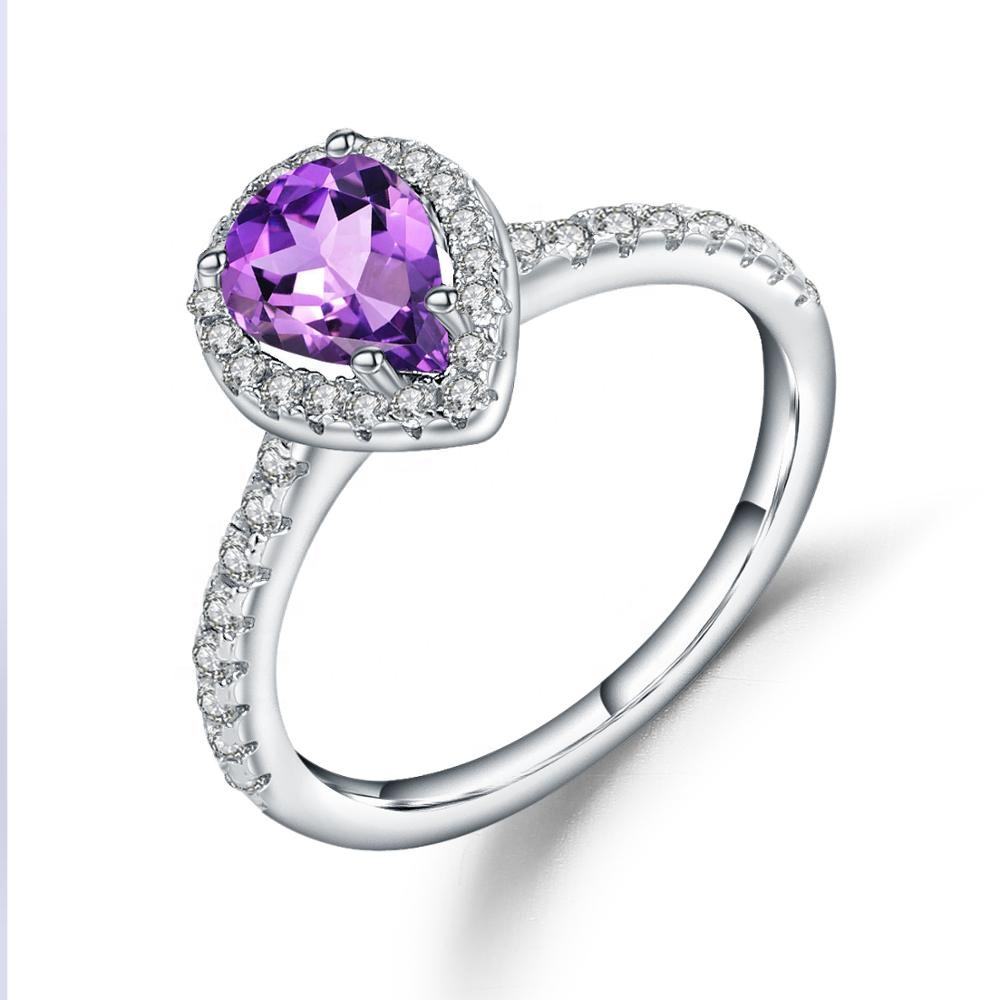 Amethyst Sterling Silver Ring
