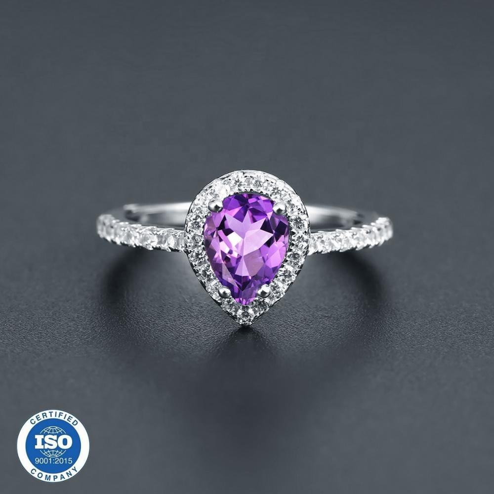Amethyst Sterling Silver Ring