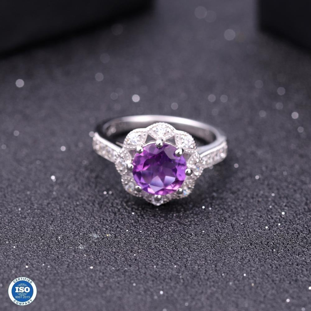 Purple Amethyst Ring