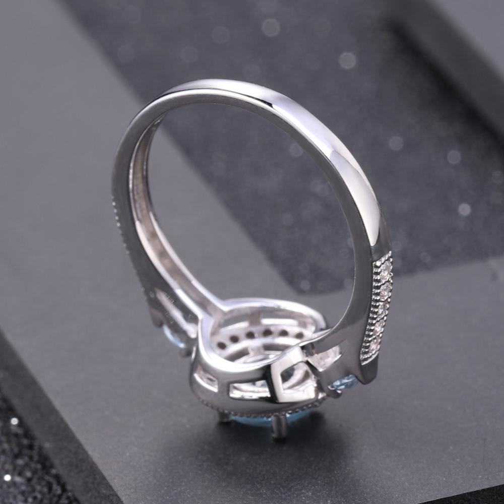 Sky Blue Topaz Ring