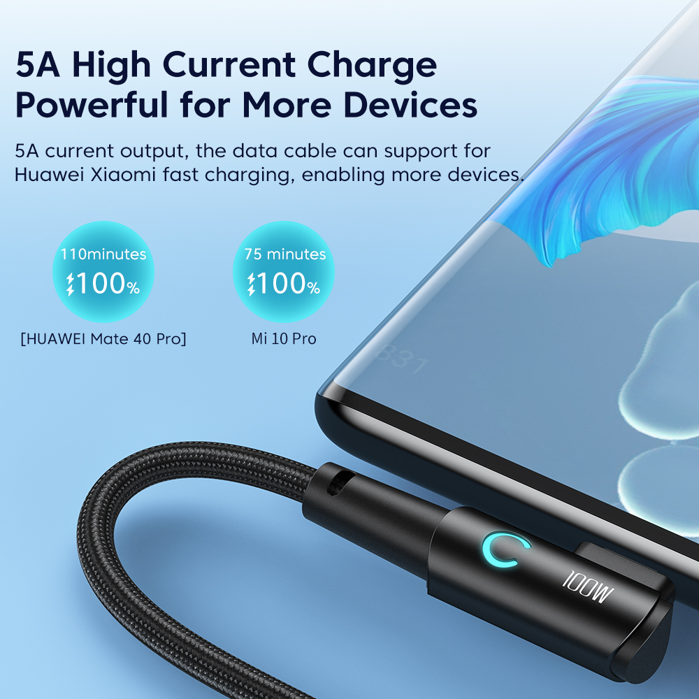 Toocki PD100W Fast Charging Cable
