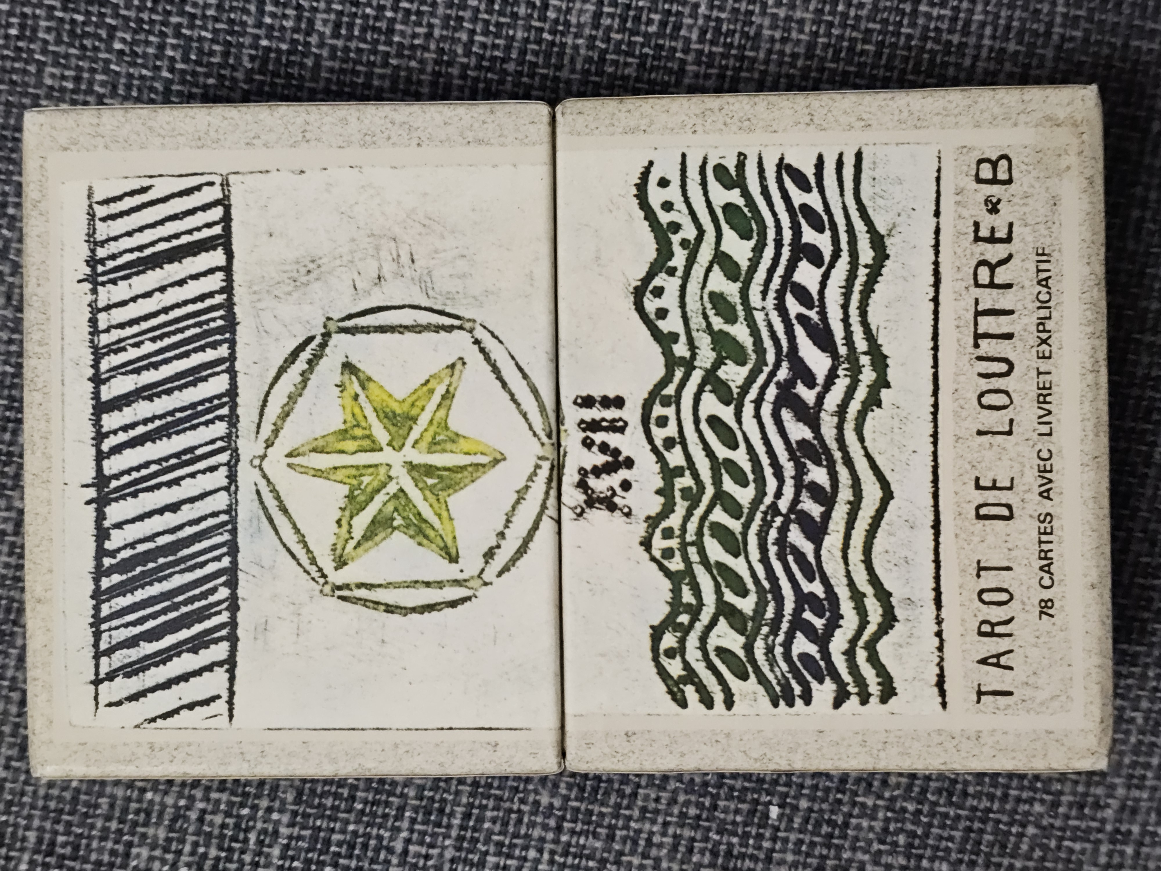 Factory-Sealed 1981 Tarot de Louttre B  Museum Edition by Grimaud Mint, Complete