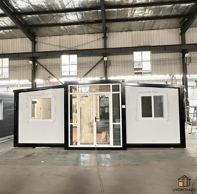 Prefab House, Fully Furnished 3 Bedroom 388sq.feet, Kitchen, Washroom/Bathroom, Portable Foldable Homes, Tiny Homes, Portable Houses, Customizable