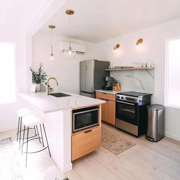 Duplex 3bhk Prefabricated Tiny House Fully Furnished, Rooftop Deck, Portable Container House for Family, Free Shipping