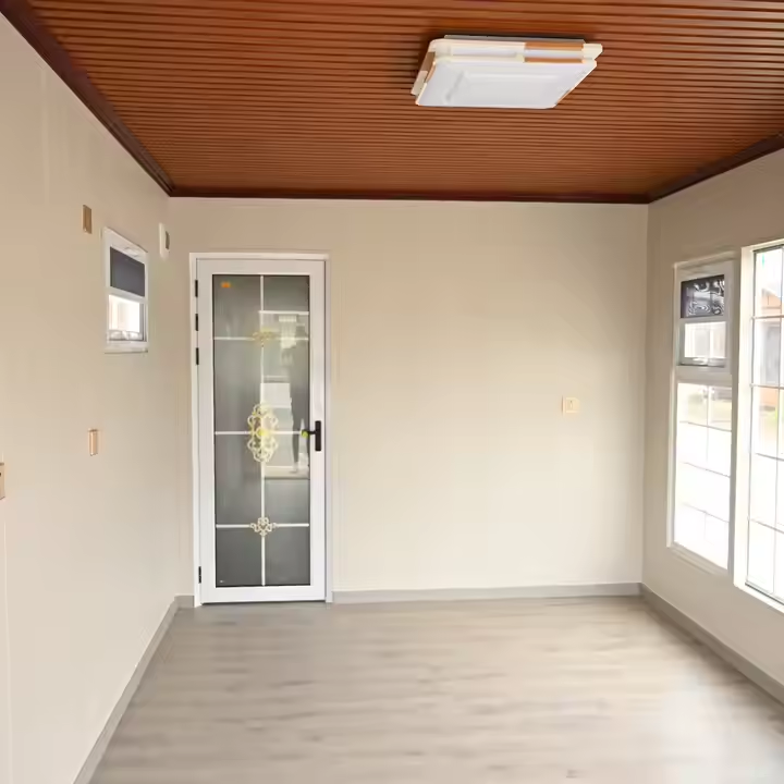 2 BHK, 2 - Storey Prefab Villa Tiny House: Family - Friendly, Sized, Eco - Friendly with Fully Functional Kitchen & Washroom, Sustainable Design and Modern Amenities