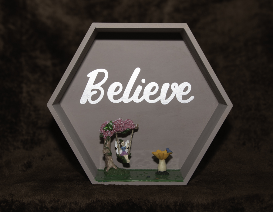 Believe Fairy Garden Diorama