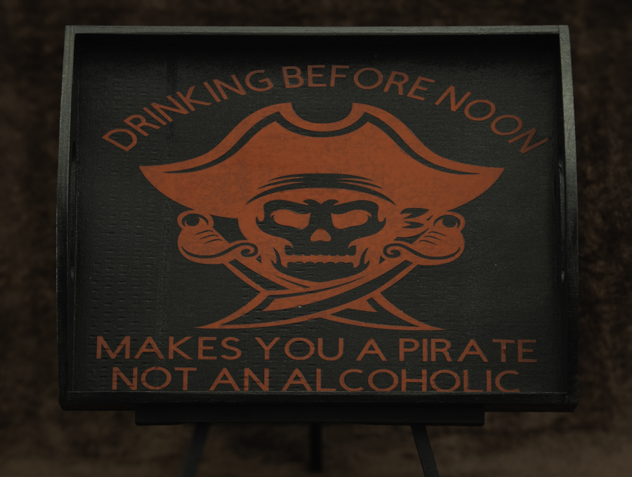 Pirate Humor Serving Tray