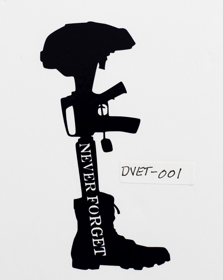 Never Forget Battlefield Cross