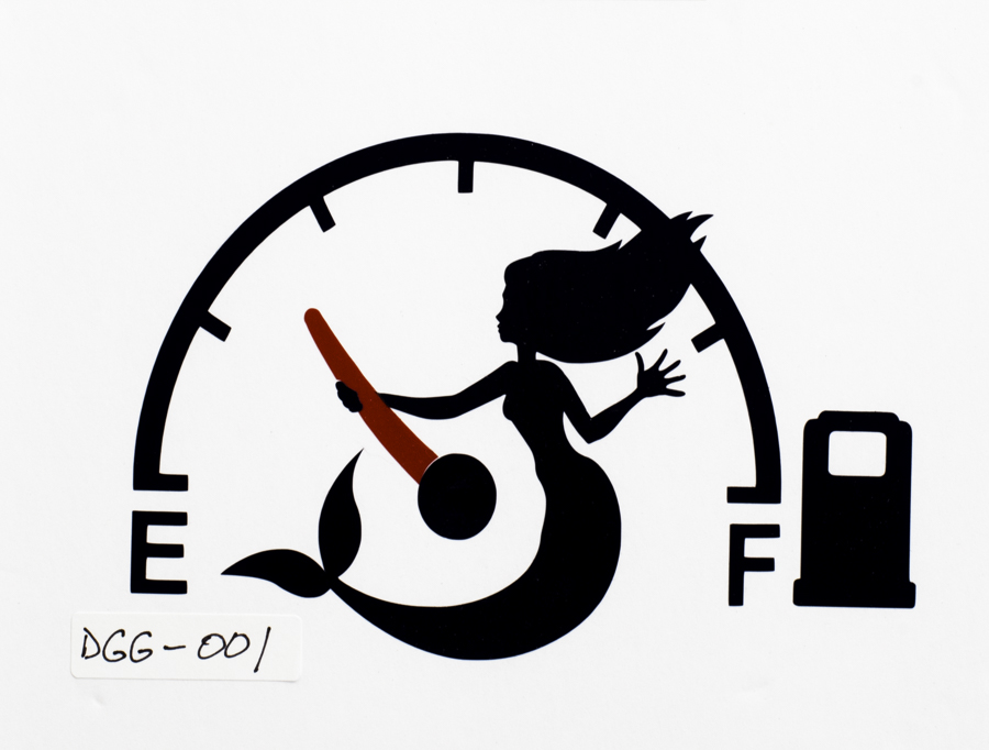 Mermaid Fuel Gauge