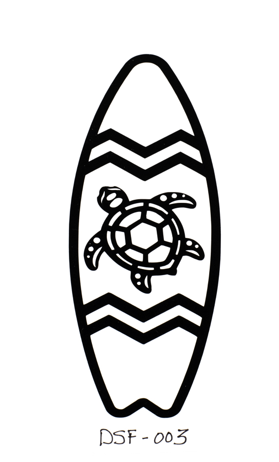 Sea Turtle Surfboard