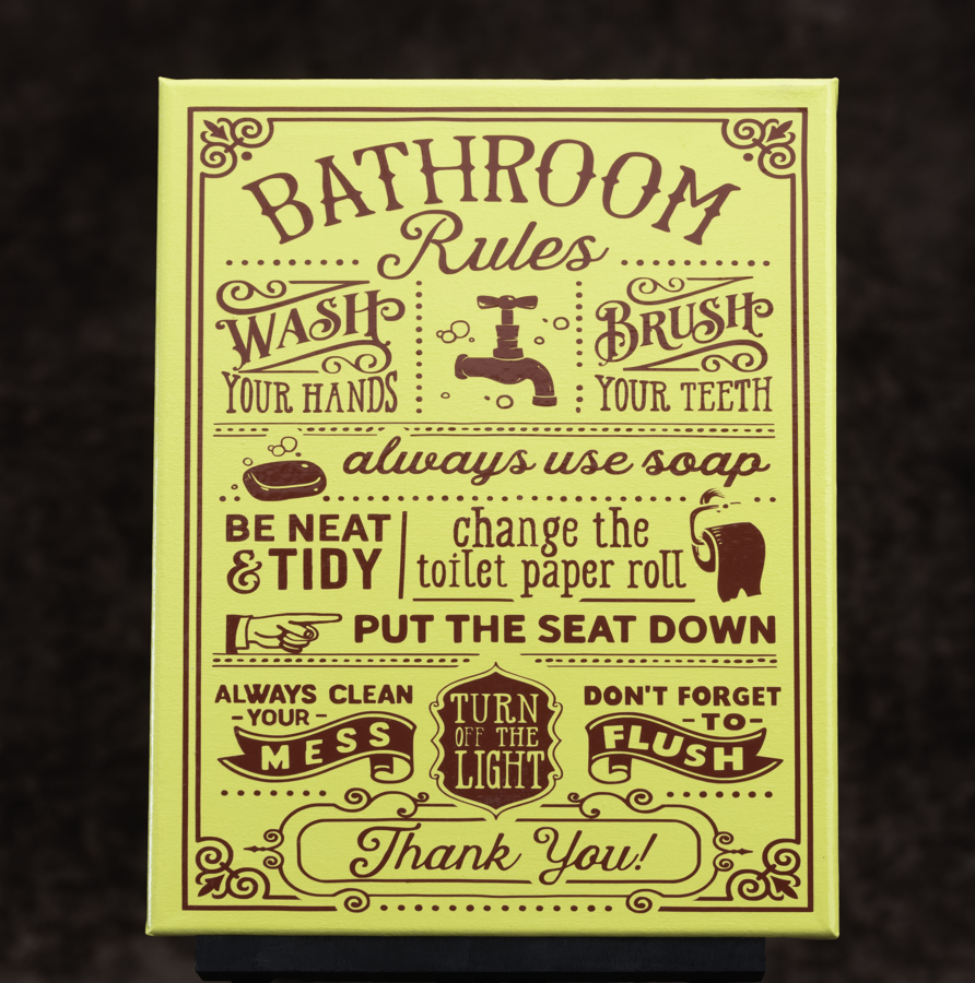 Bathroom Rules