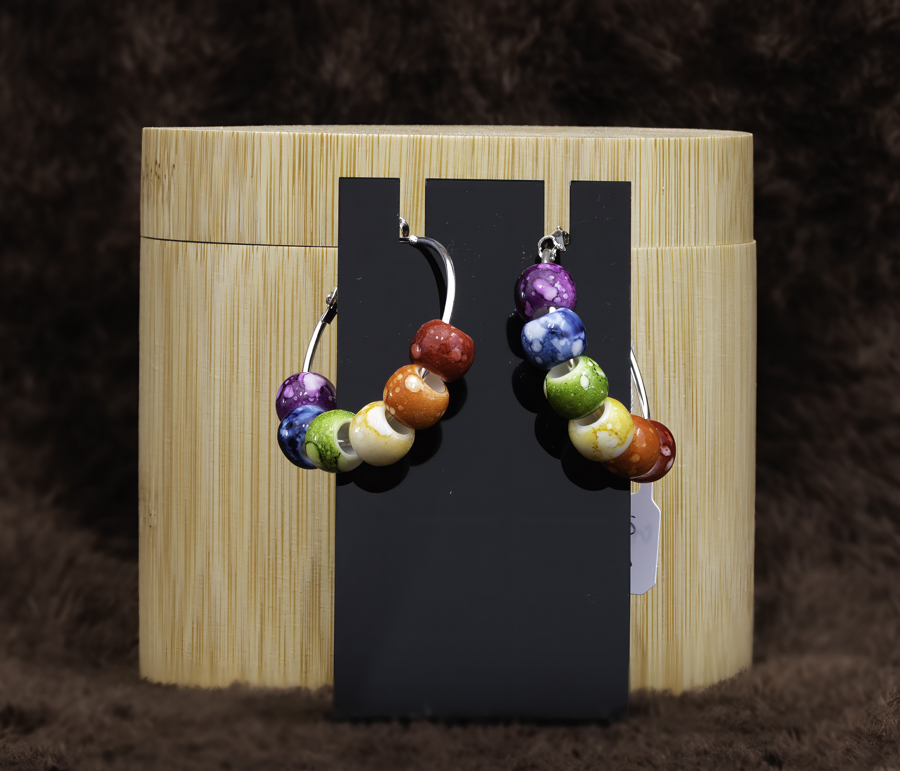 Rainbow Power Hoops