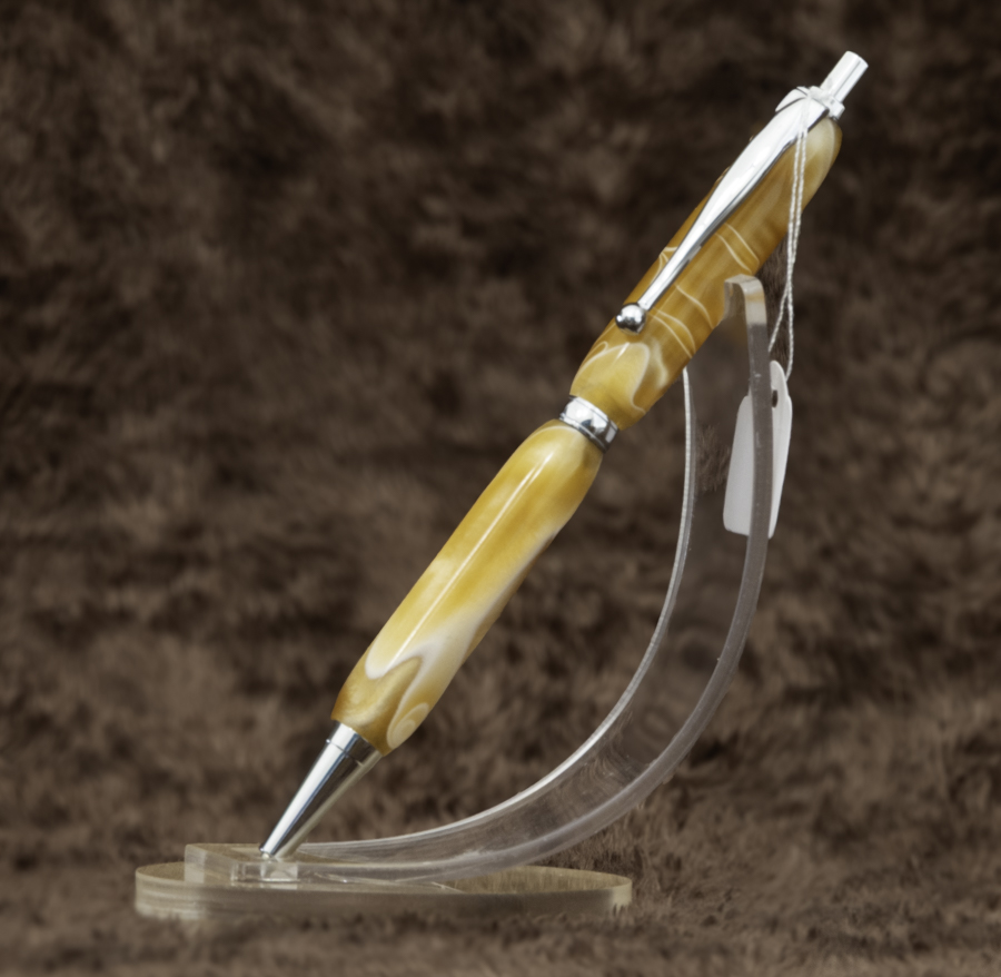 Butterscotch Swirl Mechanical Pencil - Acrylic