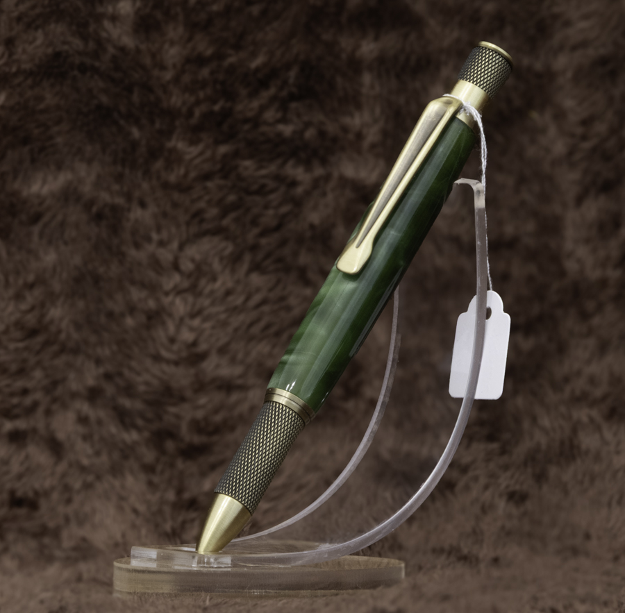 Green Antique Brass - Acrylic 