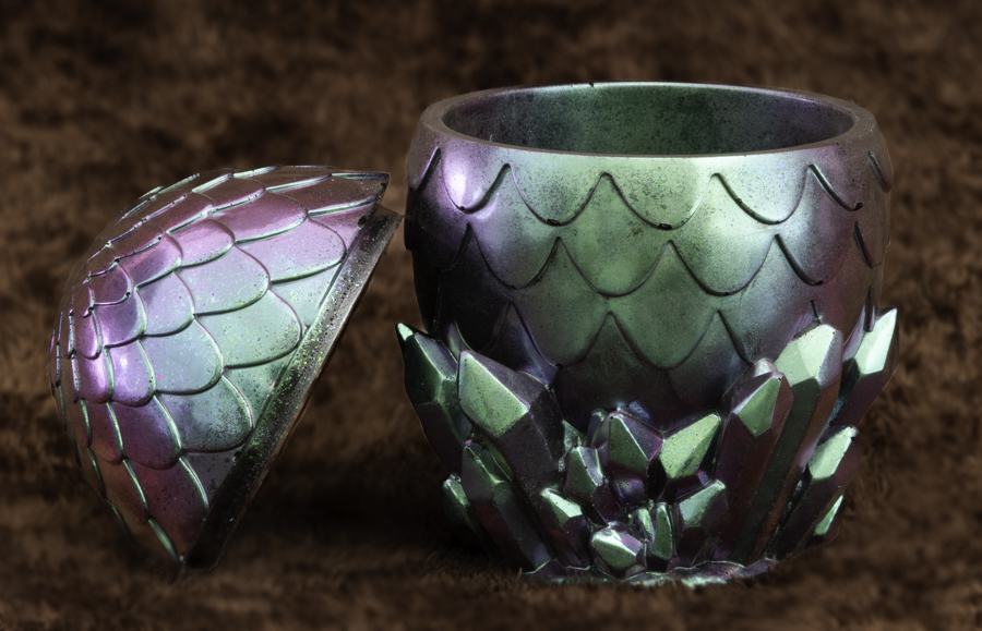 Iridescent Dragon's Egg Jar