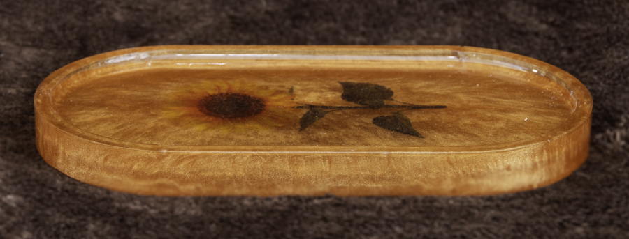 Sunlit Bloom Trinket Tray