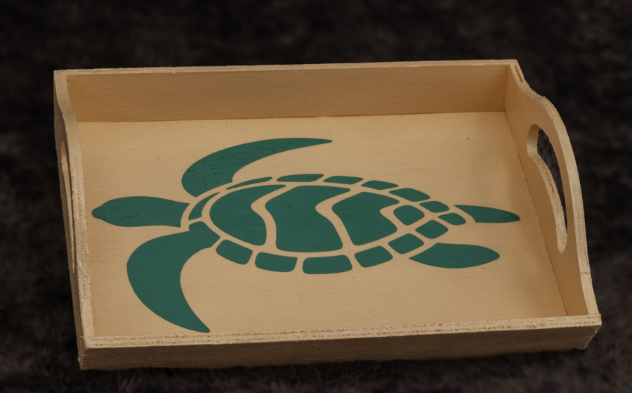 Coastal Turtle Charm Trinket Tray