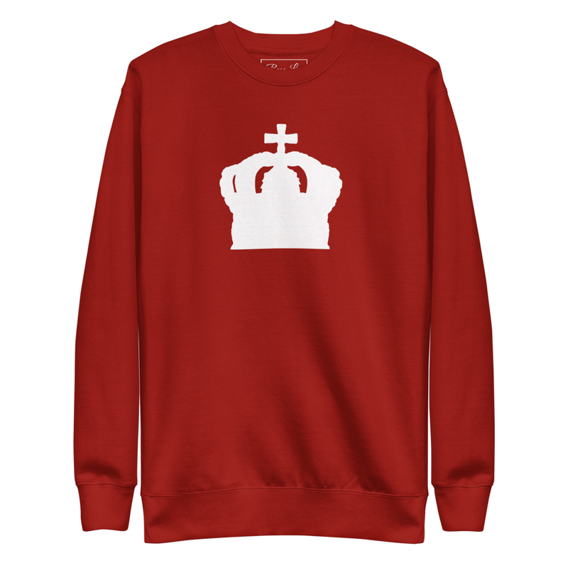 Rose Lion Women's Premium Sweatshirt | Cotton-Modern, Stylish, Sustainable