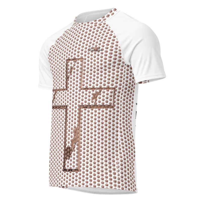 Men’s Rash Guard T-Shirt by Rose Lion – UV Protection, Stylish, and Comfortable