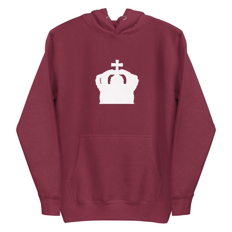 Rose Lion Luxury Women's urban hoodie|Minimalist design w/bold appeal