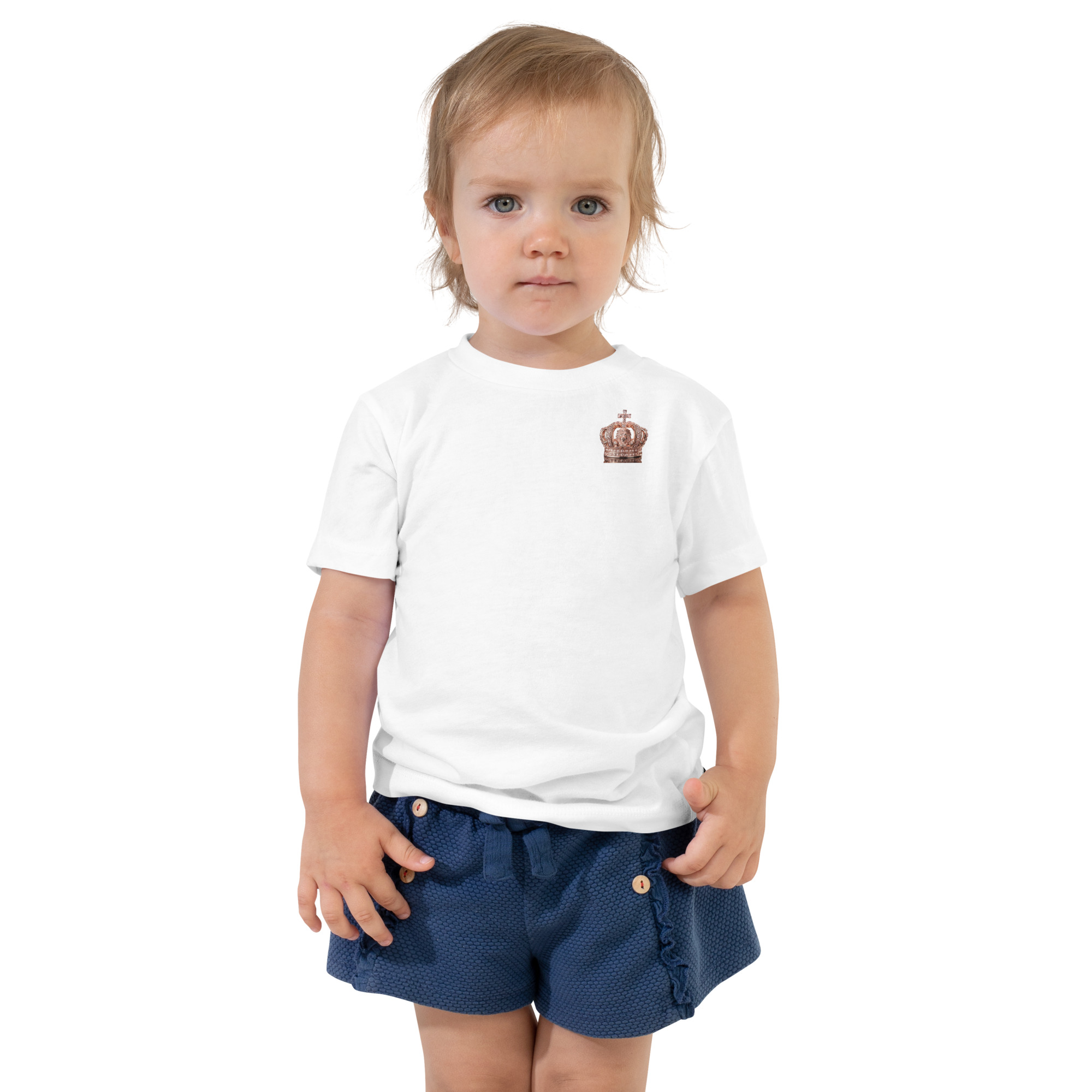 Rose Lion Toddler Short Sleeve Tee – Soft, Comfy, and Stylish Kids' Shirt