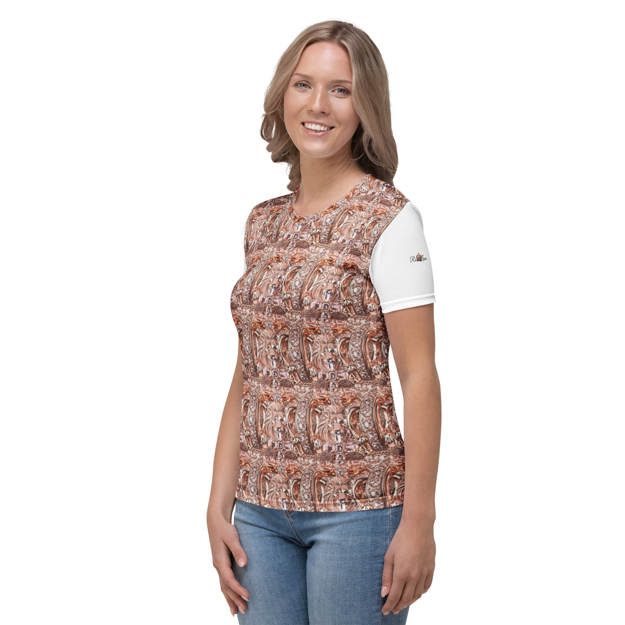 Women's Designer T-Shirt by Rose Lion – Stylish, Premium Quality Fashion Tee