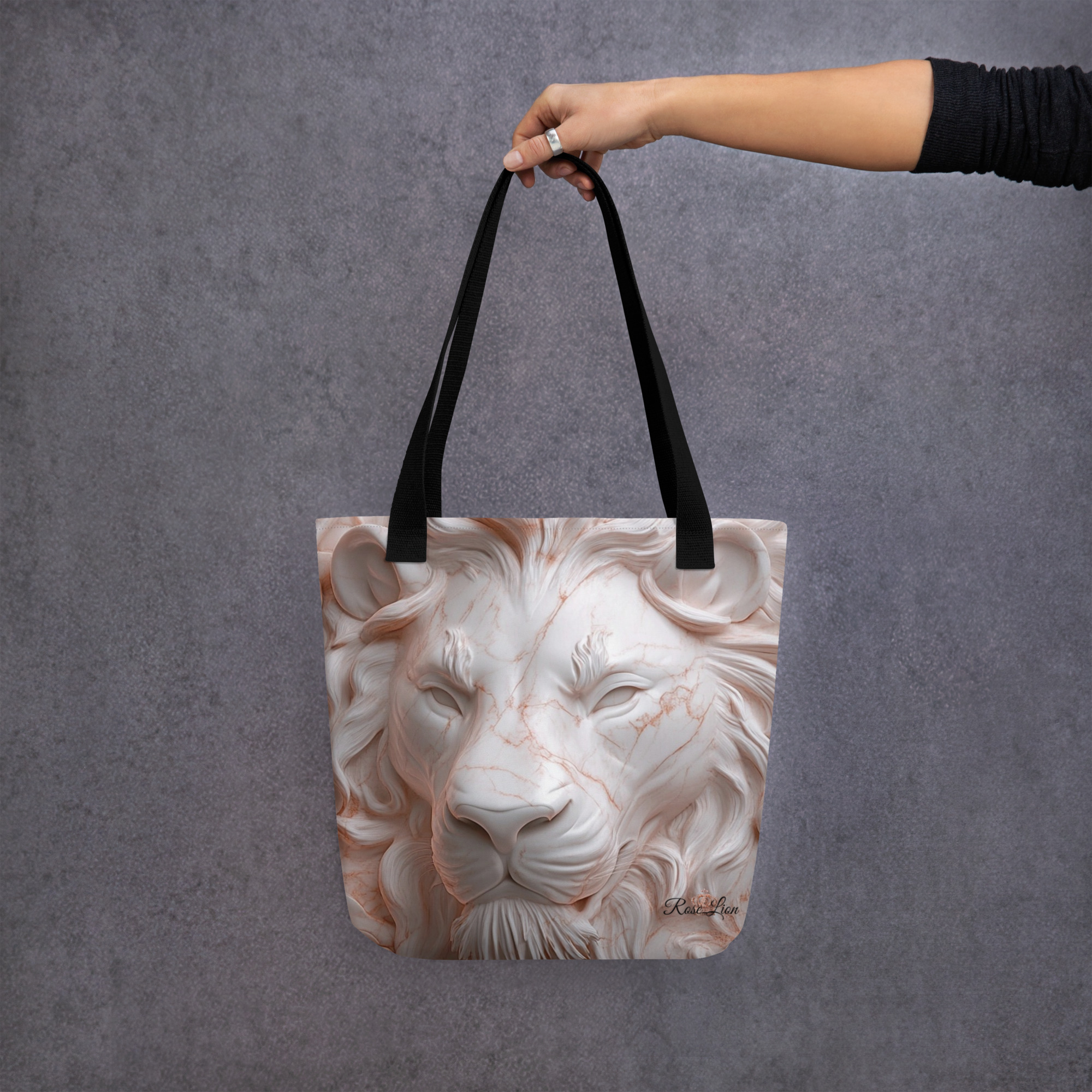 Medium Tote Bag by Rose Lion – Stylish Reusable Shopping Bag