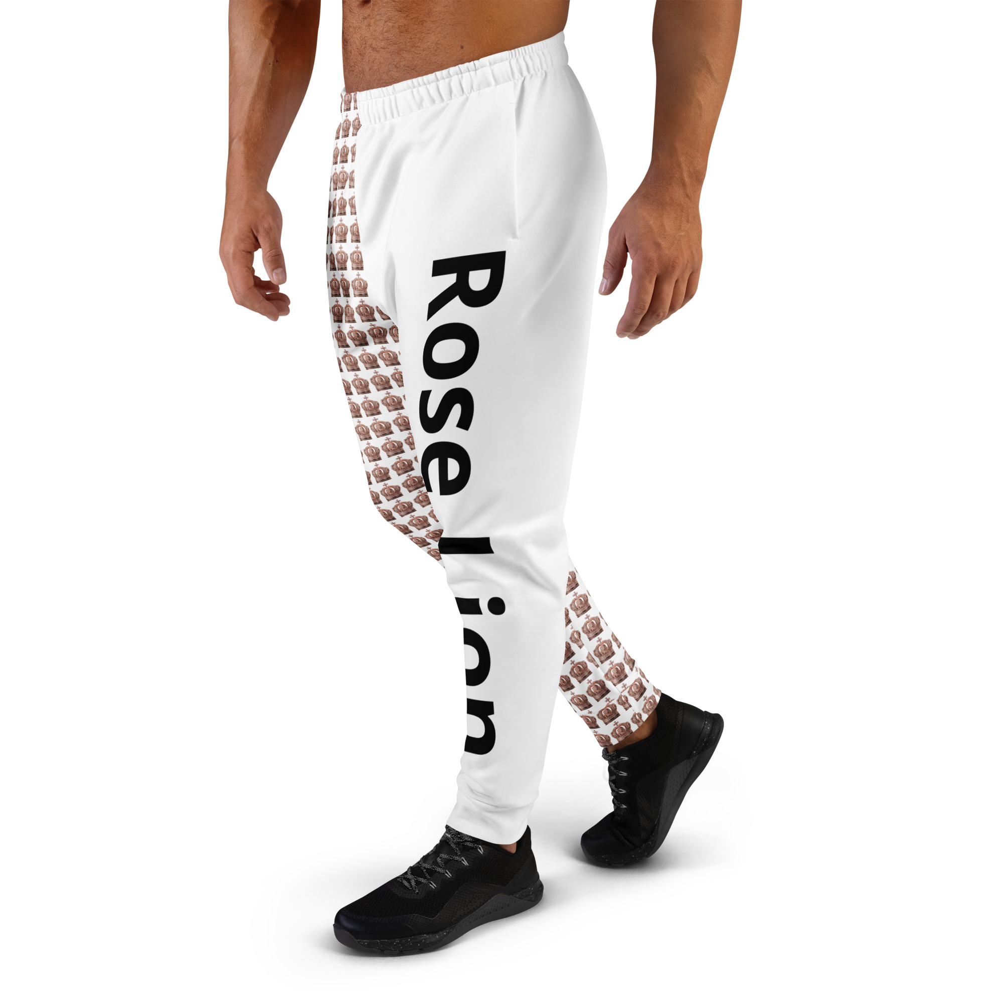 Rose Lion Men’s Joggers/with Letters