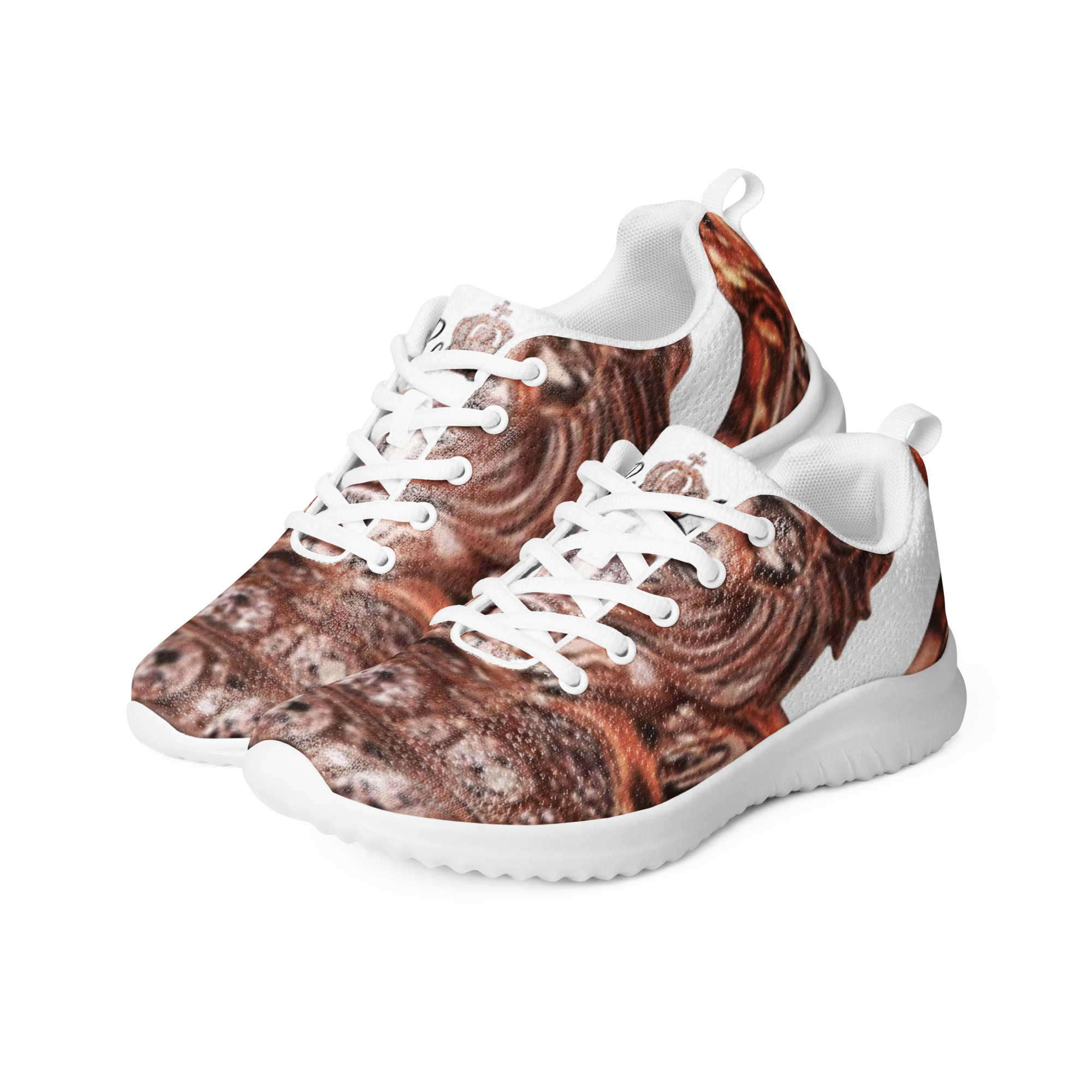 Rose Lion Women’s Trendy Sneakers-Streetwear Shoes, Lightweight Fashion
