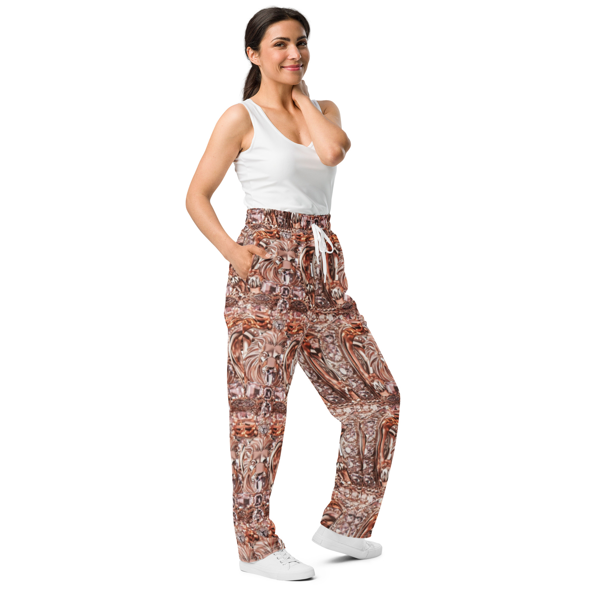 Rose Lion Women's Trendy Stylish Comfortable- joggers