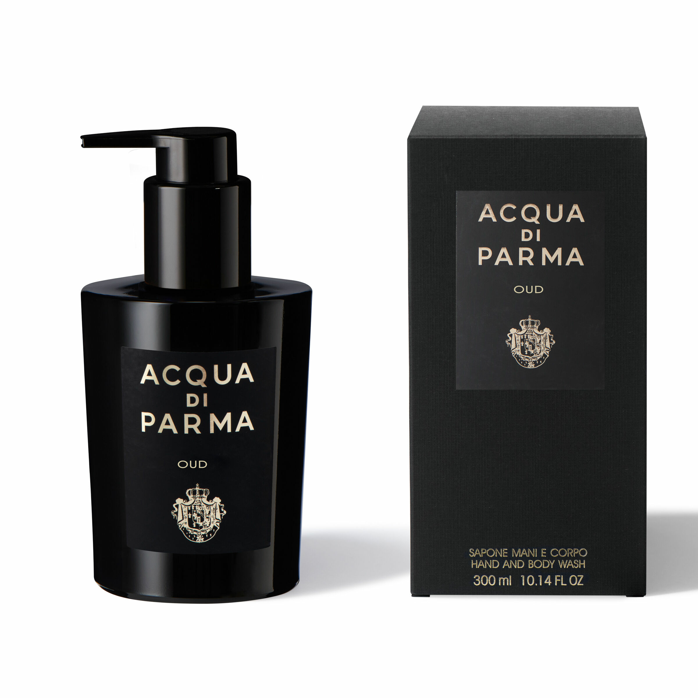 Acqua di Parma Oud Sapone Mani e Corpo, 300ml