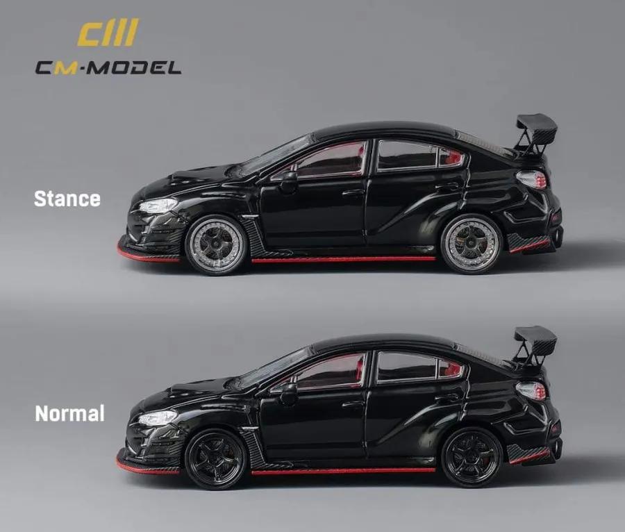 CM Subaru VAB WRX STI & S4 Wide Body Kit High Wing Black