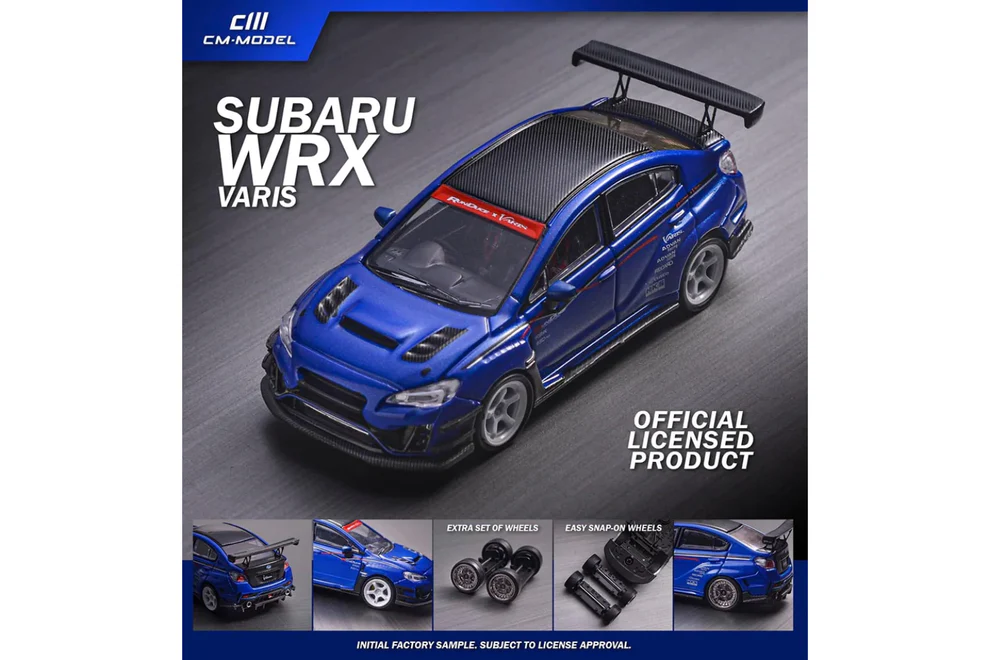 CM Subaru VAB WRX Varis STI Blue