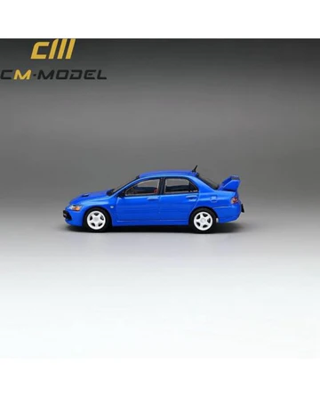 CM Mitsubishi Lancer Evo IX Blue w/ engine