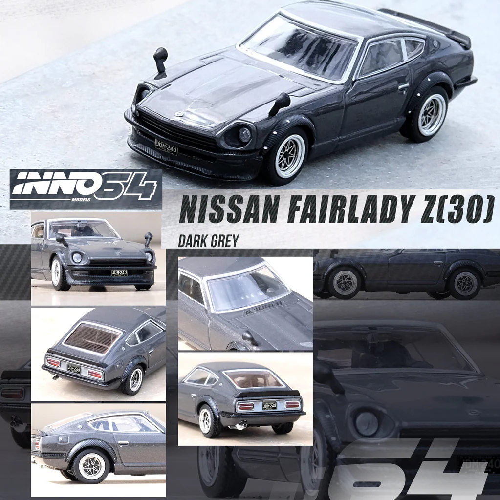 INNO64 Nissan 240Z (S30) Dark Grey