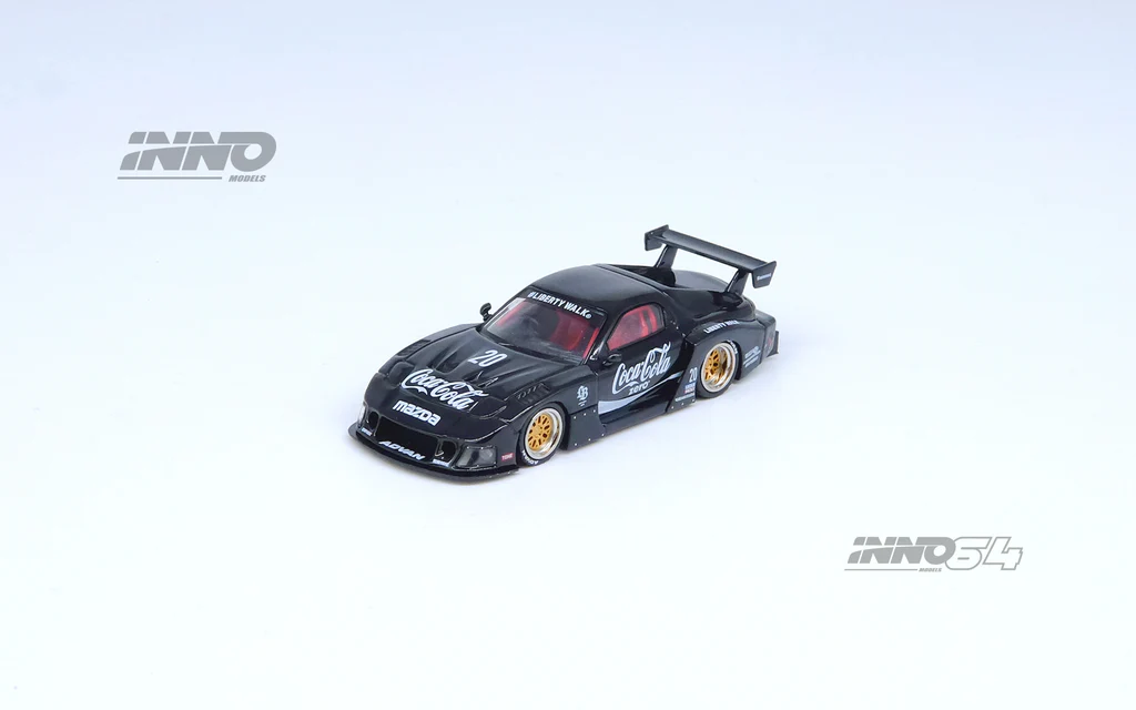 INNO64 MAZDA RX7 (FD3S) LB-SUPER SILHOUETTE - Coca Cola