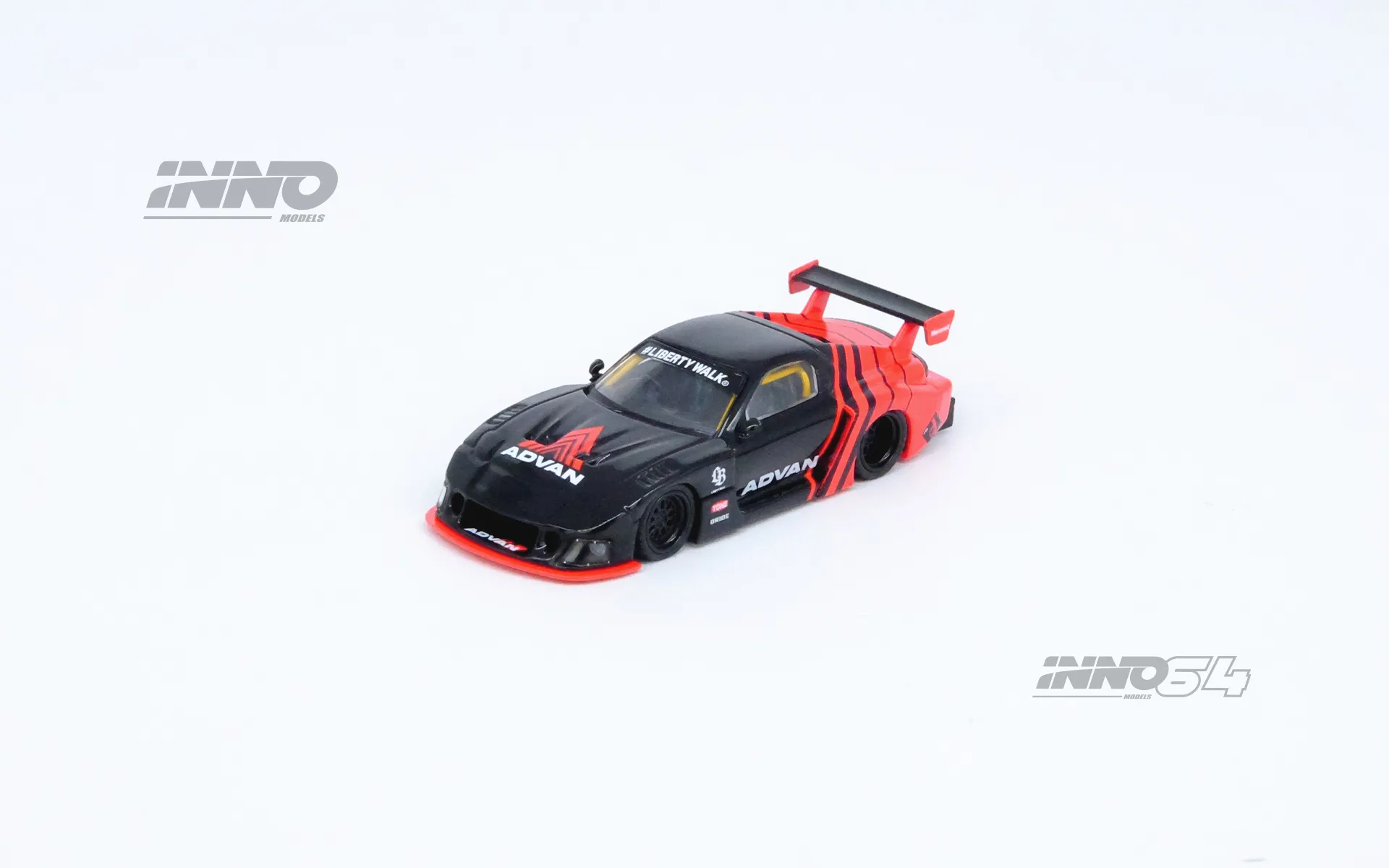 INNO64 LBWK Mazda RX7 (FD3S) LB-SUPER Silhouette ADVAN Livery