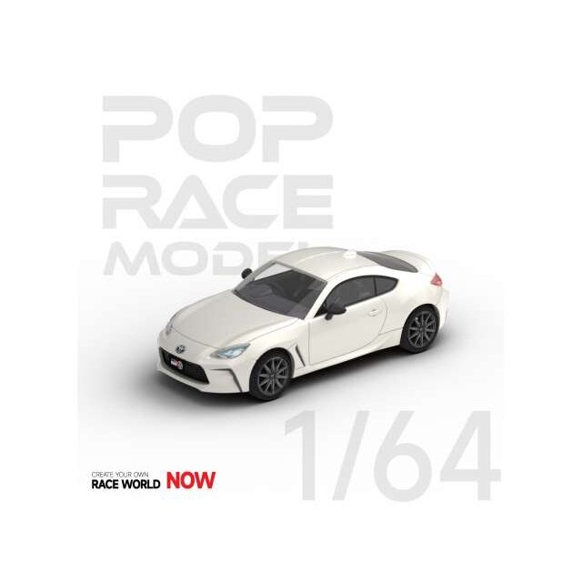 POP RACE Subaru BRZ 2022 - Crystal White