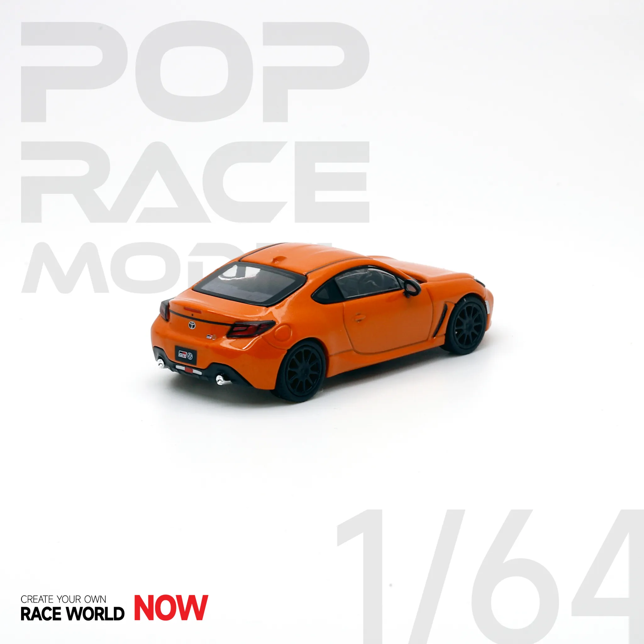POP RACE Toyota GR86 Edition 10th Anniversary / Blaze Orange